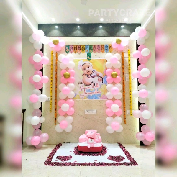 Annaprashan Ceremony Decor 34