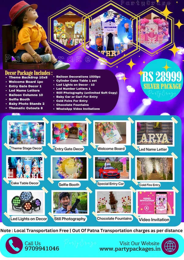 Birthday Party Packages 3