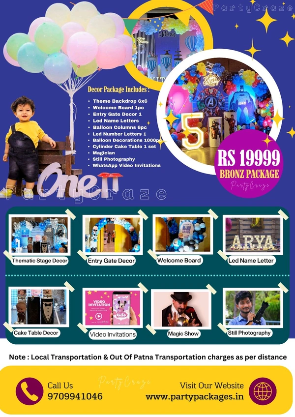 Birthday Party Packages 6