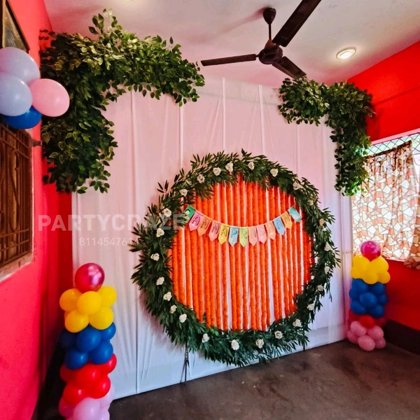 Annaprashan Ceremony Decor 37