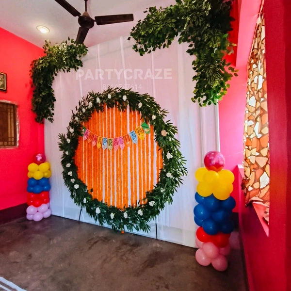Annaprashan Ceremony Decor 37
