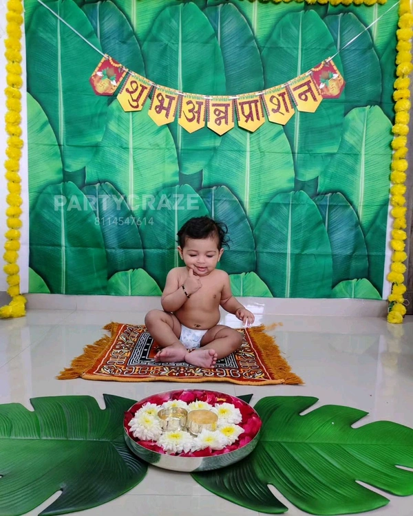 Annaprashan Ceremony Decor 40