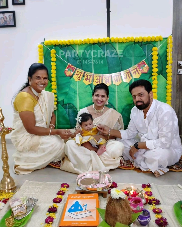 Annaprashan Ceremony Decor 40
