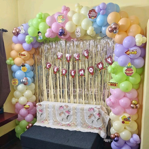 Annaprashan Ceremony Decor 41
