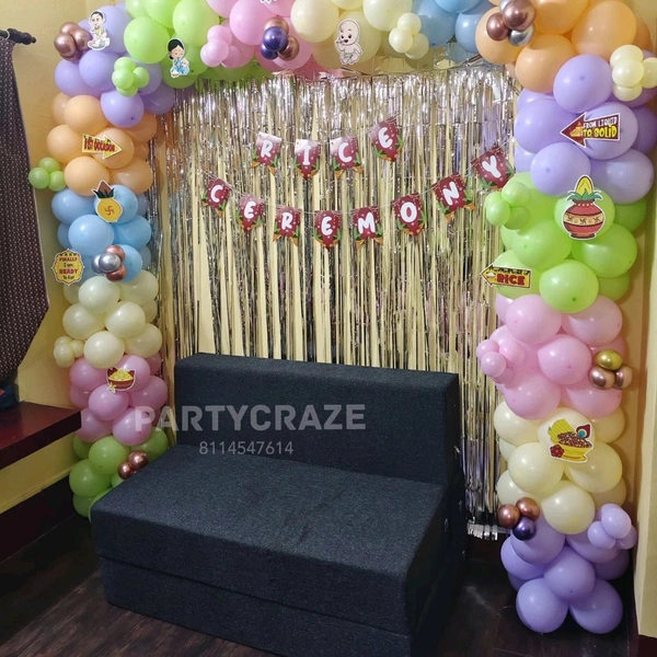 Annaprashan Ceremony Decor 41