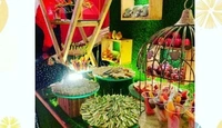 Live Fruits Counter Stall