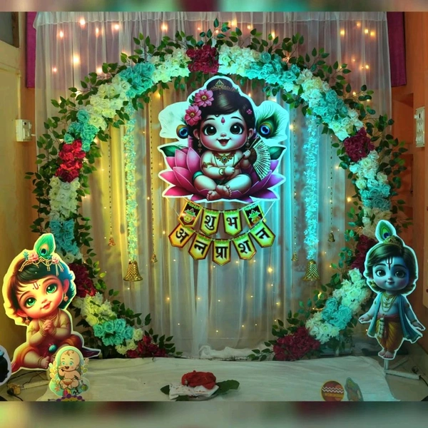 Annaprashan Ceremony Decor 42