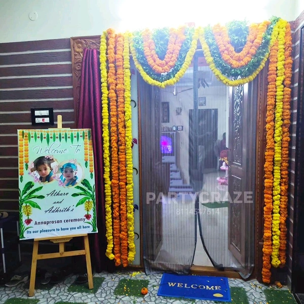 Annaprashan Ceremony Decor 42
