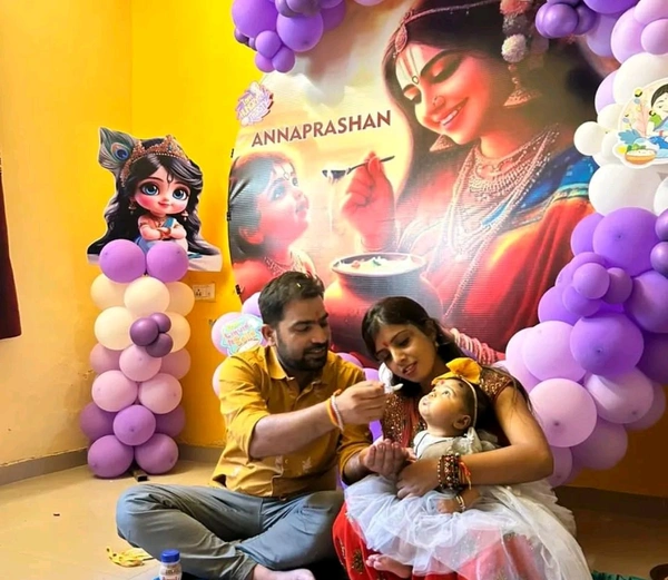 Annaprashan Ceremony Decor 47