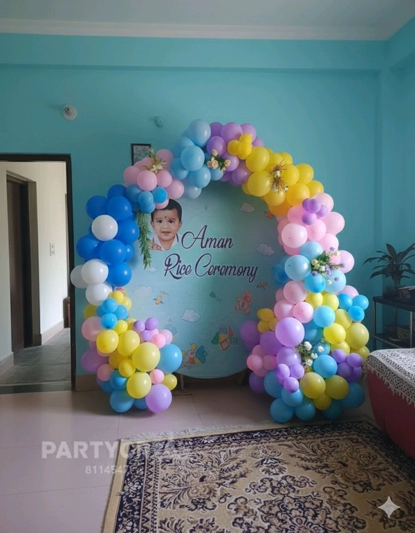 Annaprashan Ceremony Decor 12