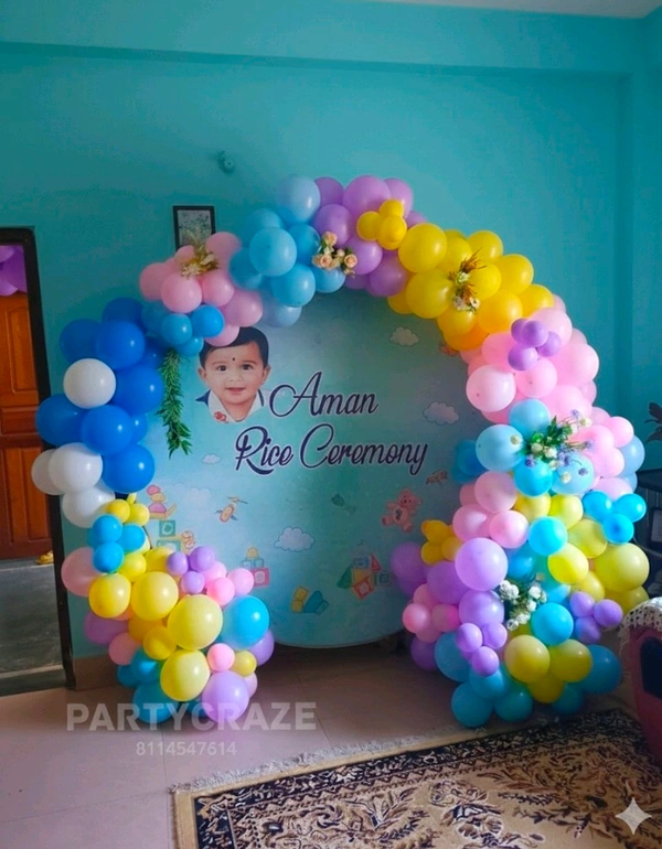 Annaprashan Ceremony Decor 12