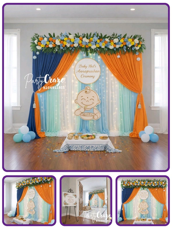 Annaprashan Ceremony Decor 15