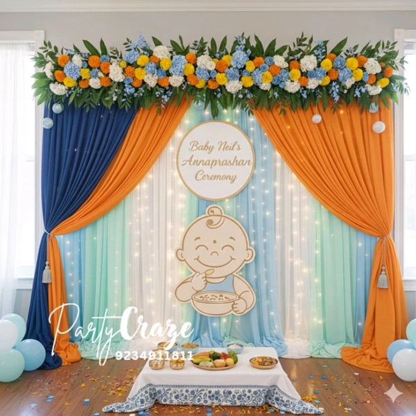 Annaprashan Ceremony Decor 15