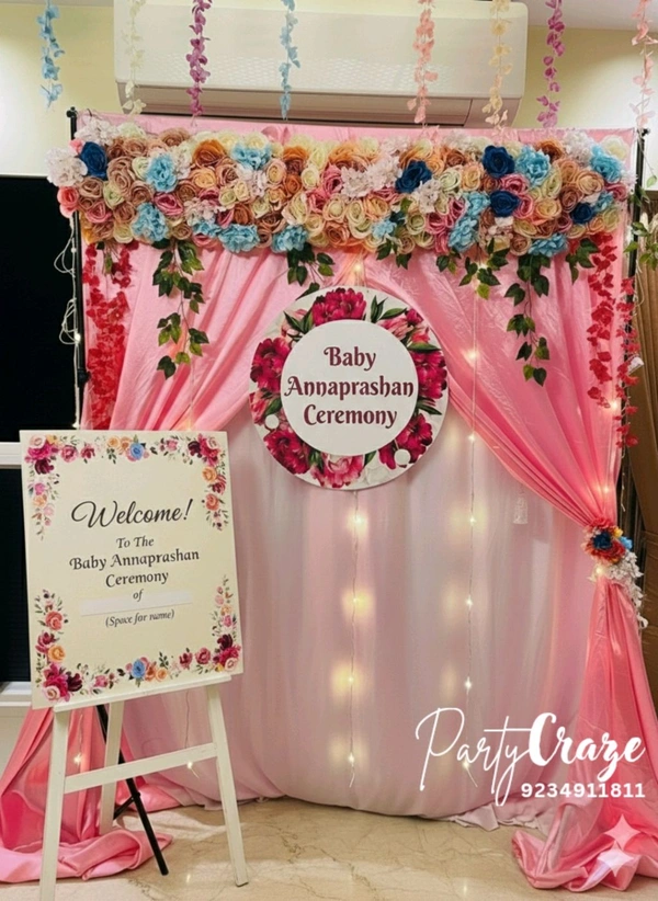 Annaprashan Ceremony Decor 16