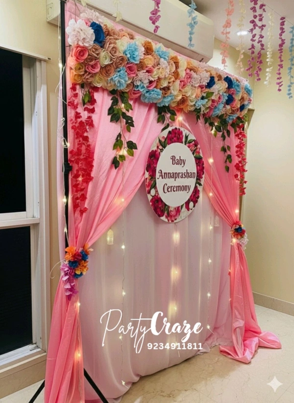 Annaprashan Ceremony Decor 16