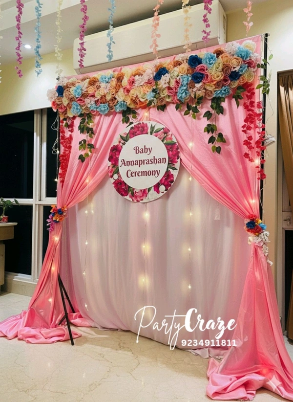 Annaprashan Ceremony Decor 16