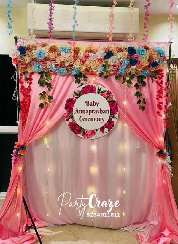 Annaprashan Ceremony Decor 16