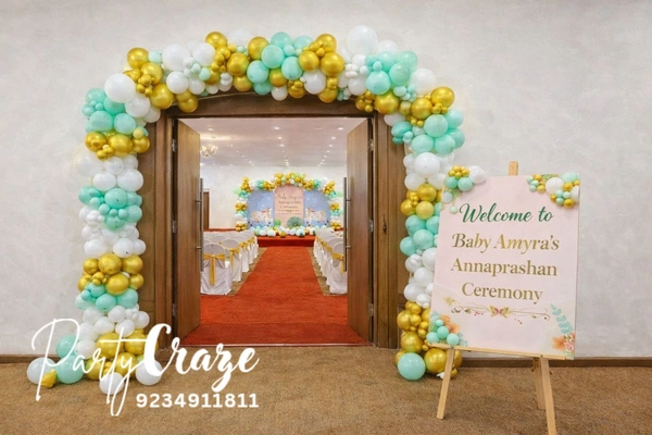 Annaprashan Ceremony Decor 17