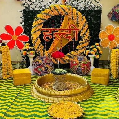 Haldi - Mehndi Decor