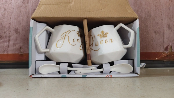 KING QUEEN DUO CUP SET 