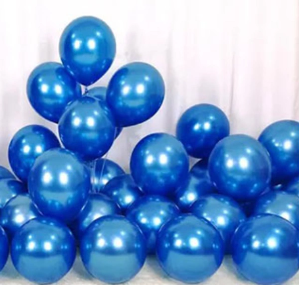 Metallic Balloon | Shine Navy Blue - Mariner