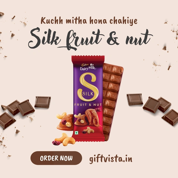 Silk fruit & nut - 55 gm