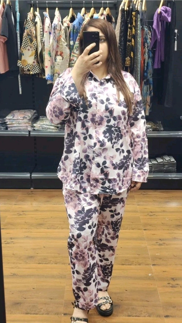 SKU 1608 Beautiful Zara Print Cordset - Free Size M TO XXL