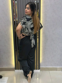 SKU 1658 Cordset - Black, Free Size M TO XXL