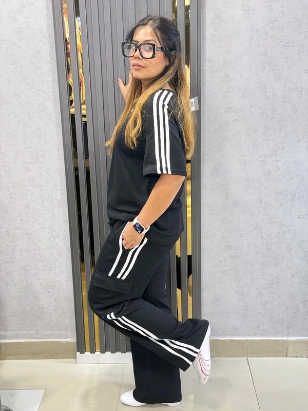 SKU  1824 Beautiful Jogging Cords - Black, Free Size M TO XL