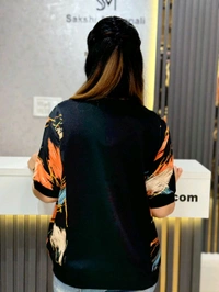 SKU 2158 Elegant Knitted Top  - Black, Free Size M To 4xl