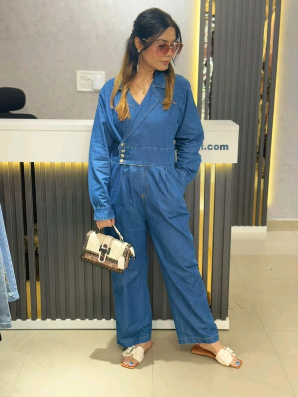 Chic Denim  Jumpsuit 