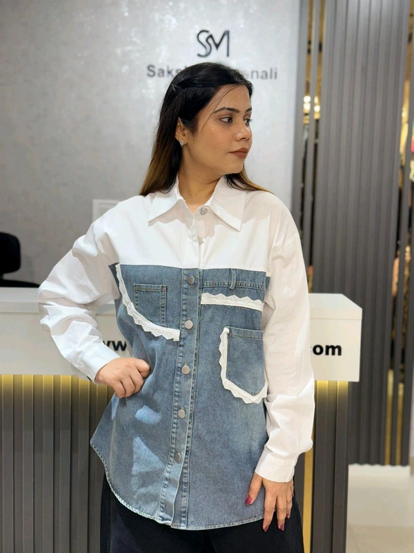 SKU 2086 Beautiful Denim Shirt