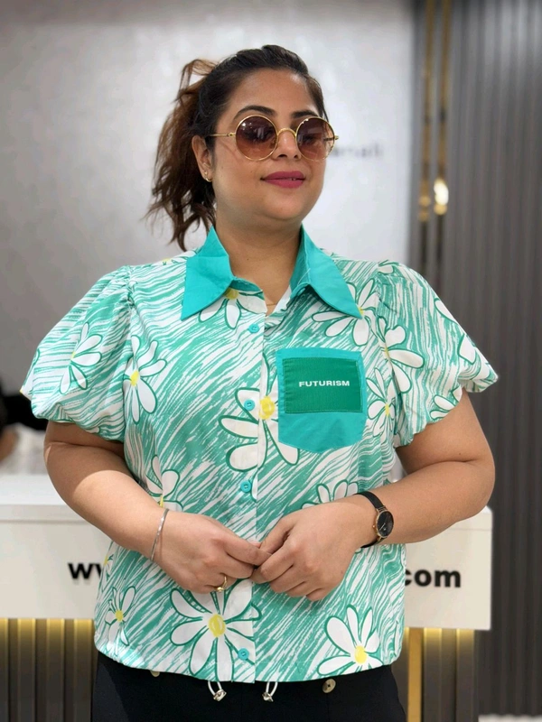 SKU 2206 Beautiful Floral Shirt