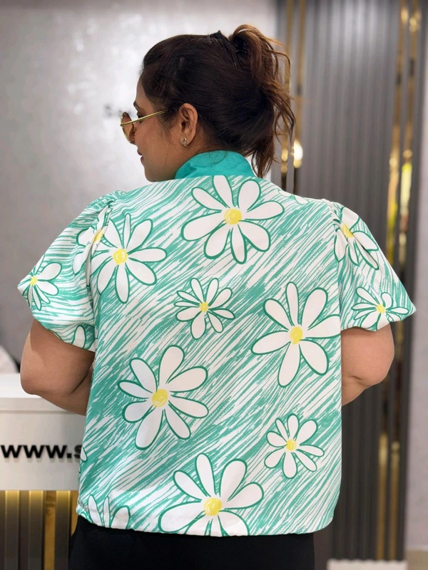 SKU 2206 Beautiful Floral Shirt