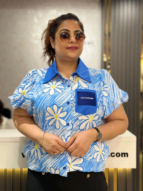 SKU 2206 Beautiful Floral Shirt