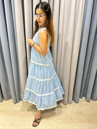 SKU 1219 Beautiful Lace MAXI Dress