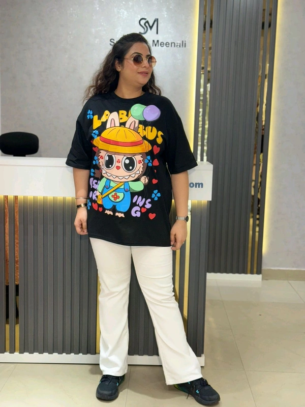 SKU 2138 Beautiful Tee With Labubu Detailing