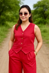 SKU 2079 Beautiful Vest With Pant