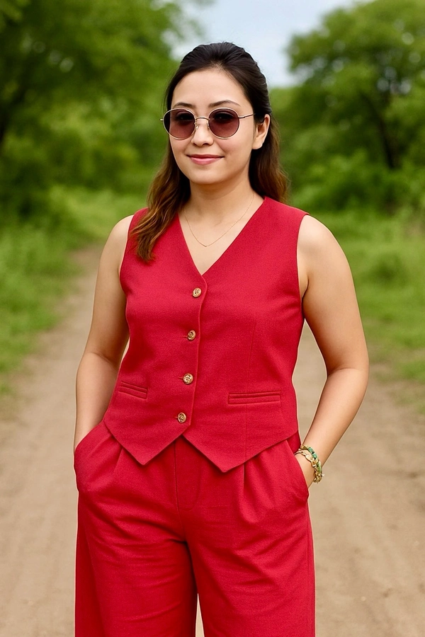 SKU 2079 Beautiful Vest With Pant