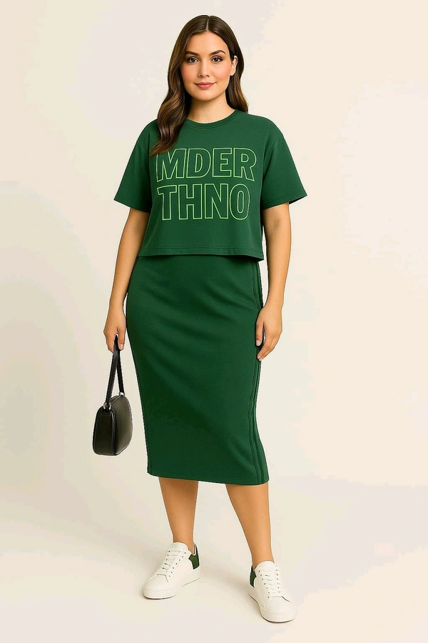 SKU 1797 Modern Green Co-Ord