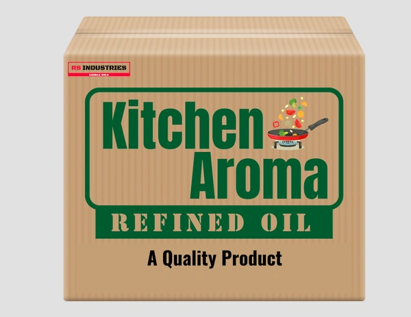 Kitchen Aroma Refined Oil- 500 Ml Bottle, 20 Bottles 