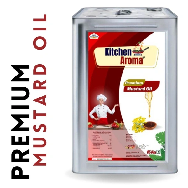Kitchen Aroma Mustard Oil- Tin