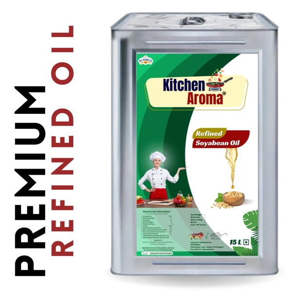 Kitchen Aroma Refined Oil- Tin