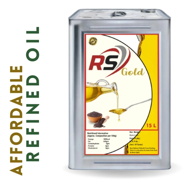RS Gold Refined Oil- Tin