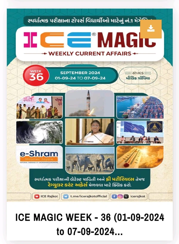 ICE MAGIC WEEK-36(01-9-2024 TO 07-09-2024)