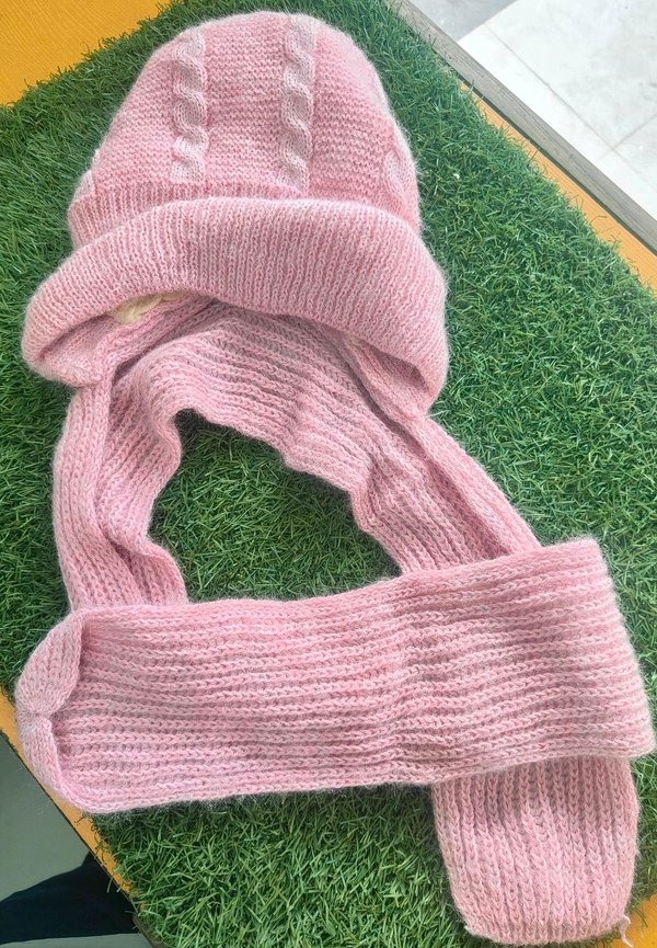 winter woolen cap for ladies    