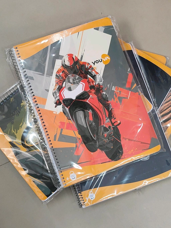 Youva Navneet નો લીટી વાળ વાયરો સ્પાઇરલ બાઈડીગ ચોપડો 300 પેજ નો સ્ટોક મા આવી ગયો છે 