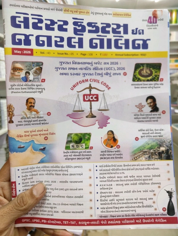 Latest Facts In General Knowledge May 2026  લીબર્ટીે મે અંક માહિતી માર્ચ ની આવશે 