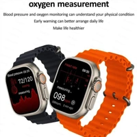 S8 Ultra Smartwatch Android Version With 4G Sim Support  - Black, Free