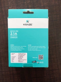 Kraze 2.1A Fast Charger  - White, 1